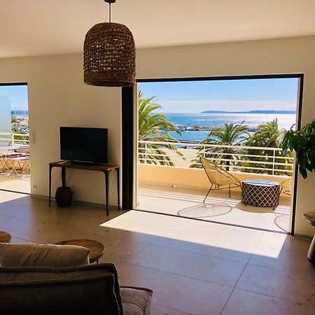 Appartement T3 Lumineux Traversant Totalement Neuf En Face De La Plage Front De Mer Vue Sur Les Iles Vue Mer Panoramique Assuree Residence De La Plage Centre Ville Du Lavandou 3Eme Etage Avec Ascenseur Appartement T3 Le Lavandou Exteriör bild
